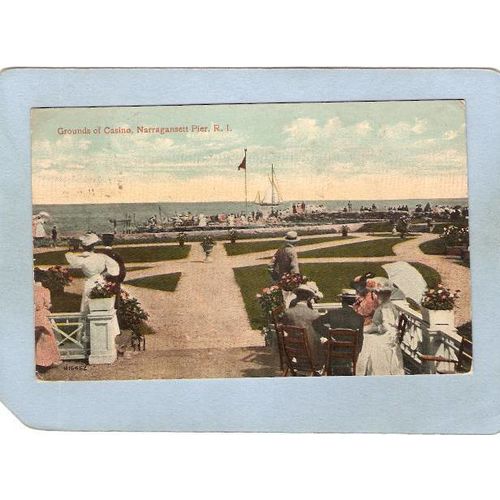 Rhode Island Narragansett Pier Grounds Of Casino~826