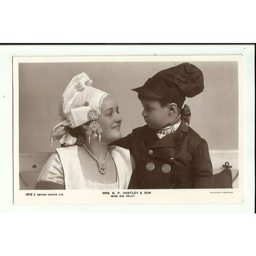 Theatre MRS G.P. HUNTLEY & SON Postcard by Rotary (1512 J)
