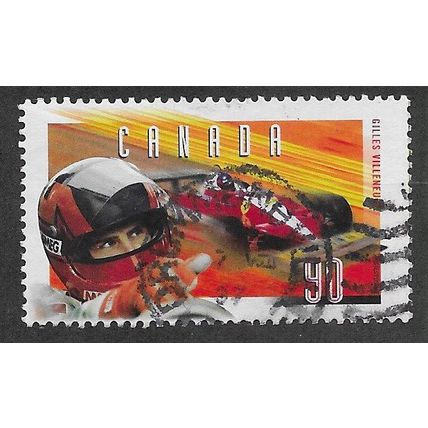 CAN 1991 90c 'GILLES VILLENEUVE' FINE USED (EBID71-480)