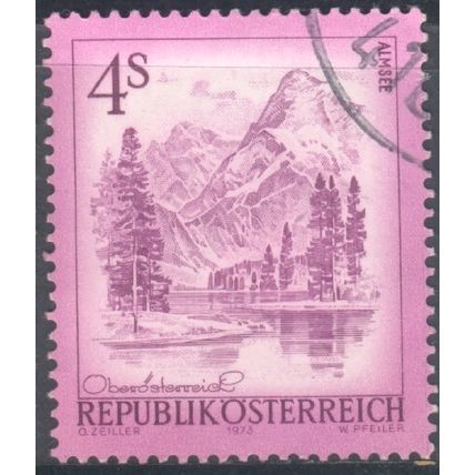 Austria 1973 - SG1681 - 4s violet & lilac - Almsee - used 6