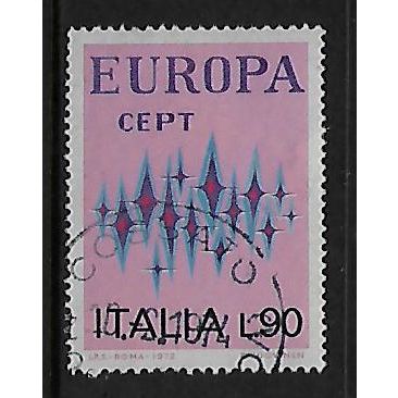 ITALY 1972 EUROPA 90L COMMUNICATIONS 1315 FINE USED