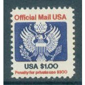 O132 $1 Eagle Fine MNH G0980