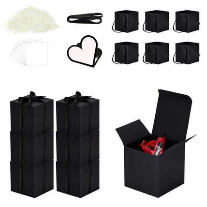 Pro Me Gift Box 6 Pack 10x7x4in Black