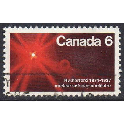 Canada 1971 Birth Centenary of Ernest Rutherford, Physicist 6c Used