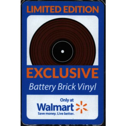 Master of Puppets by Metallica Battery Brick Walmart Exclusive Vinyl NEW SEALED