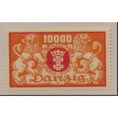 Danzig Stamp Scott #123, Mint Hinged