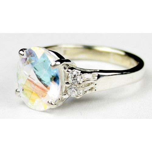 Mercury Mist Topaz, 925 Sterling Silver Ring, SR136