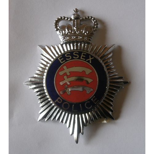 Essex Police Helmet Plate QE11 Enamelled