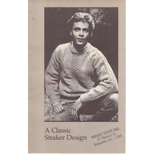 Potomska #740~A Classic Straker Design~Vintage Knitting Pattern~1981