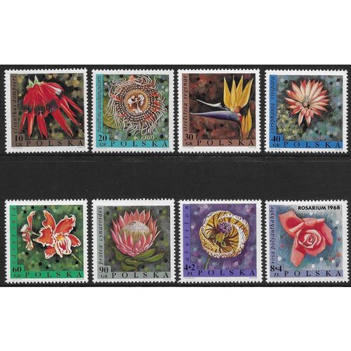 Mi 1836/43: Flowers.