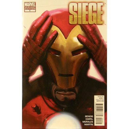 Siege (2010 Ltd) # 004 NM 1in25 VARIANT MODERN AGE COMICS