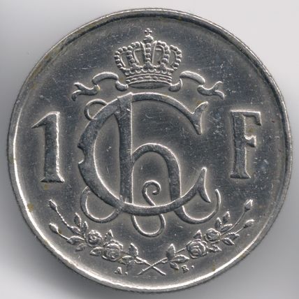 Luxembourg : 1 Franc 1952
