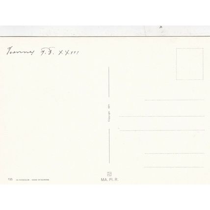 Pope John XIII Postcard unused VGC