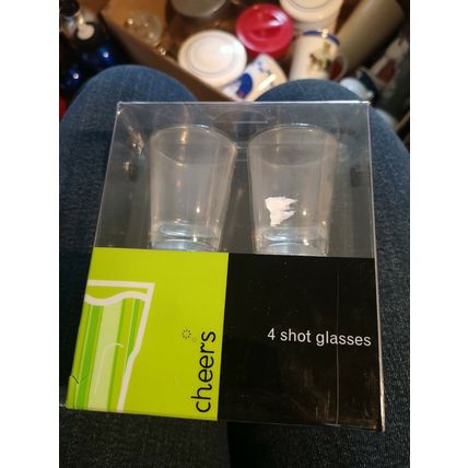 Shot Glasses New Boxed