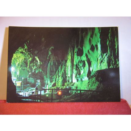 THE DARK CAVE, BATU CAVES, KUALA LUMPUR, MALAYSIA unused postcard #