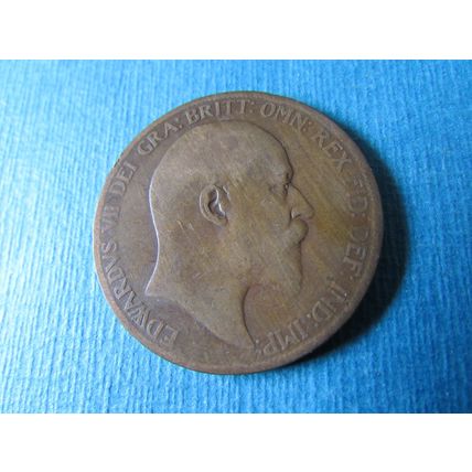 1903 EDWARD VII ONE PENNY. FREE POST.