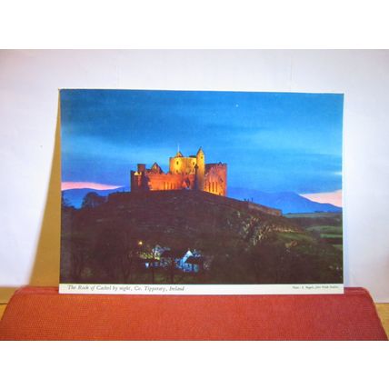 THE ROCK OF CASHEL, Co. TIPPERARY, IRELAND unused postcard by John Hinde =