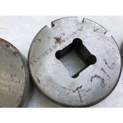 lot 5 WILSON THICK TURRET SQUARE PUNCHES .906"THRU 1.187",TG