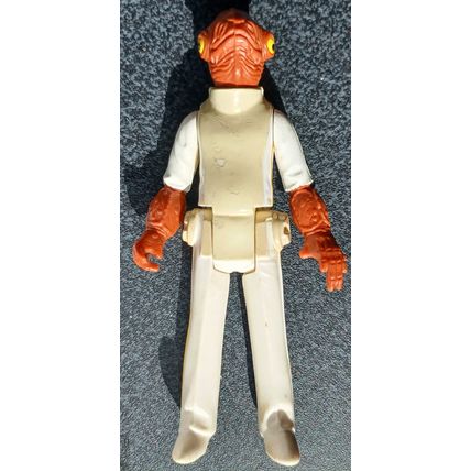 ALL MY ITEMS UK FREEPOST " STAR WARS,ADMIRAL ACKBAR " 1982 ,TAIWAN COO