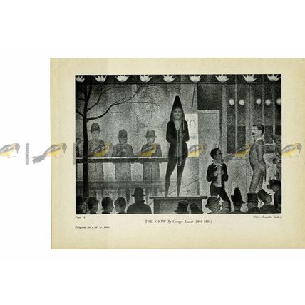 Show, Georges Seurat (1859-1891), Book Illustration (Print), 1946