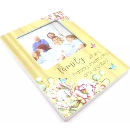 Family Photo Frame Where Happy Memories are Created 18.5 CM Gift Home Decor