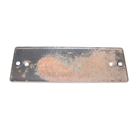 1965 DODGE MONACO DASH MAP LIGHT BLOCK OFF PLATE OEM POLARA