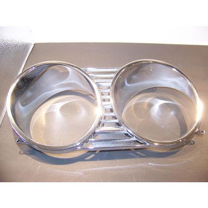 1966 CHRYSLER NEWPORT HEADLIGHT BEZELS OEM #2578374 2578375