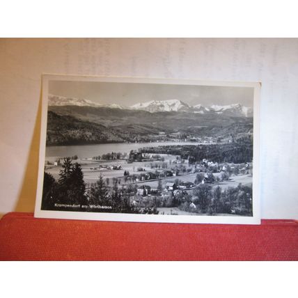 KRUMPENDORF AM WORTHERSEE vintage unused postcard RP =