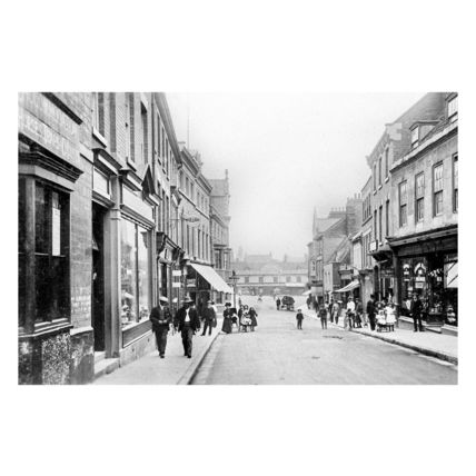 pt3471 - Watergate , Grantham , Lincolnshire - print 6x4