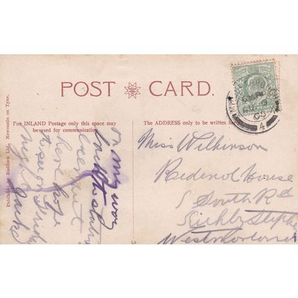 E572 MIDDLESBROUGH- TOWN HALL AND VICTORIA SQUARE. 1906