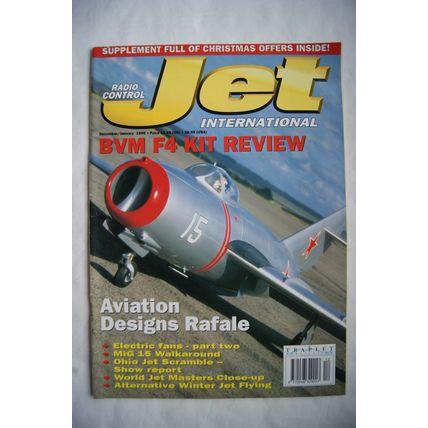 1998 Radio Control Jet International Magazine - December / January