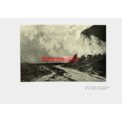 Walls Of England, (Darjeeling, India, Reverse), Book Illustration (Print), 1914