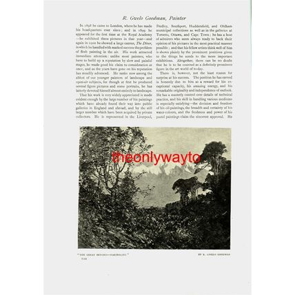 Walls Of England, (Darjeeling, India, Reverse), Book Illustration (Print), 1914