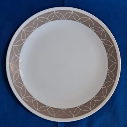 Lot 4 Corelle SAND SKETCH Dinner PLATES 6 3/4 Salad Dessert Livingware Salad