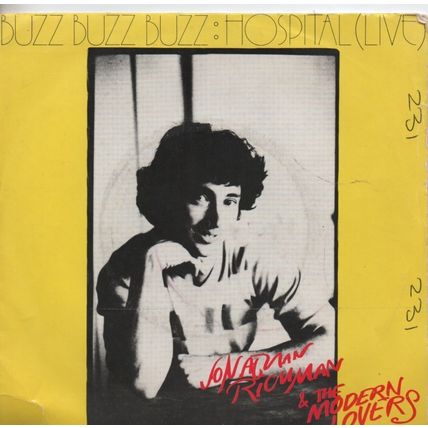 Johnathan Richman & The Modern Lovers - Buzz Buzz Buzz 1978 7" record BZZ25