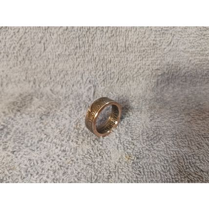 1991 Kennedy Half Dollars size 9 coin ring Handmade