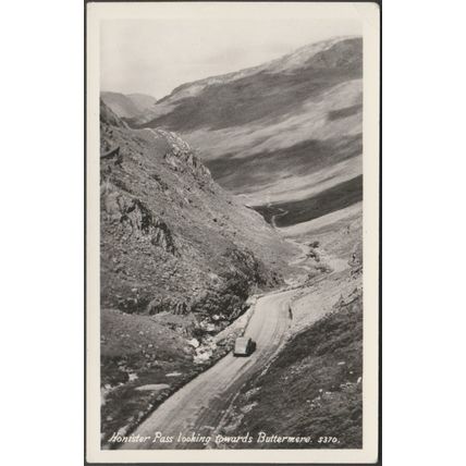 Honister Pass to Buttermere, Cumberland, c.1960 - Sanderson & Dixon RP Postcard