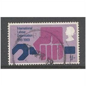 SG793 1s I.L.O. Emblem.Fine Used.sortedb