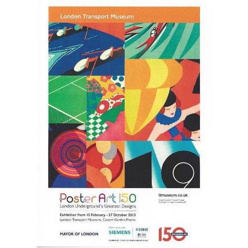 LTM1537: Poster Art 150 - London Underground's Greatest Designs exhibition.