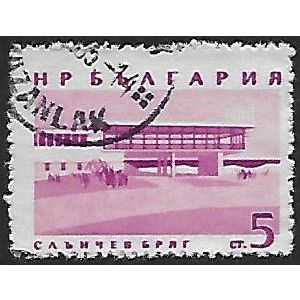 Mi 1371 (ʘ): 5 st. purple Black Sea Coast Resorts: The Dunes Restaurant