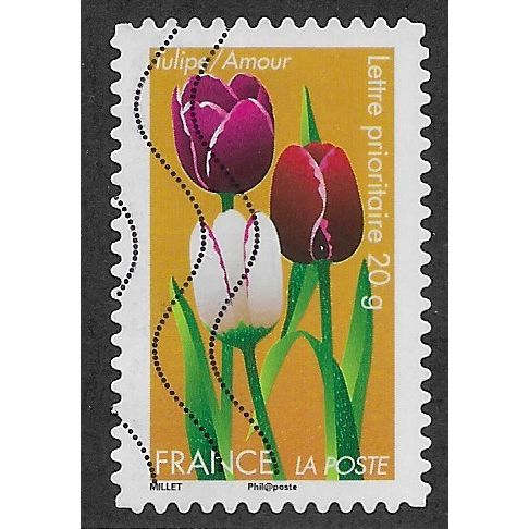 FRA 2012 (60c)(S/A) 'FLOWERS - TULIPS ' FINE USED (EBID56-656)
