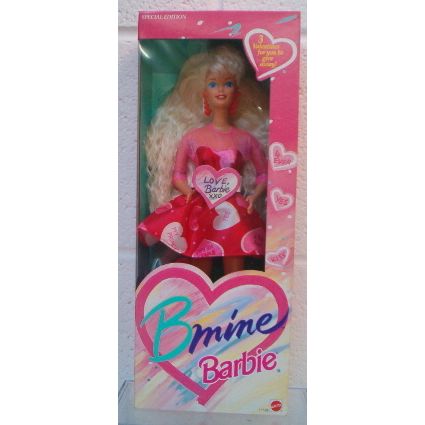 BARBIE ' VALENTINE ' B mine figure ( 1993 )