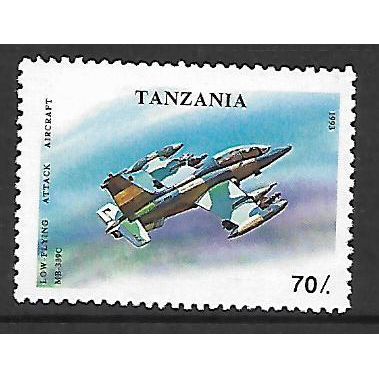 TANZANIA 1993 MILITARY AIRCRAFT 70s MB 339c SG 1676 U/M MINT