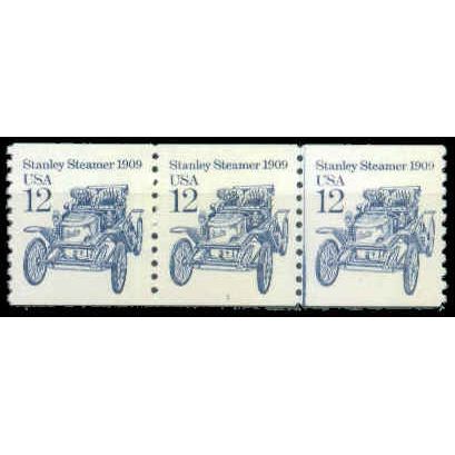2132 12c Stanley Steamer Very Fine MNH Dry Gum PNC 1/3 P0921