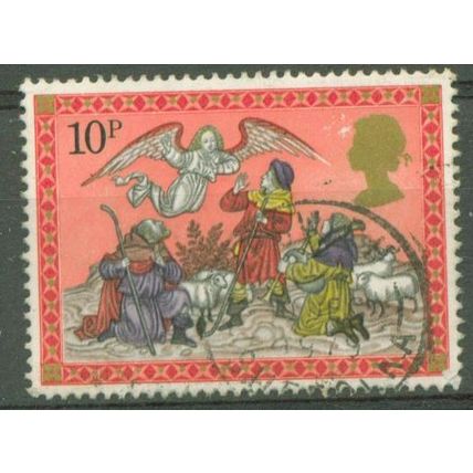 GREAT BRITAIN - 1979 Christmas - 10p Angel appearing to the Shepherds - FU