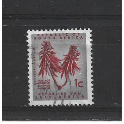SouthAfrica.SG199 1c Kafferboom Flower.Fine Used.Aug25a