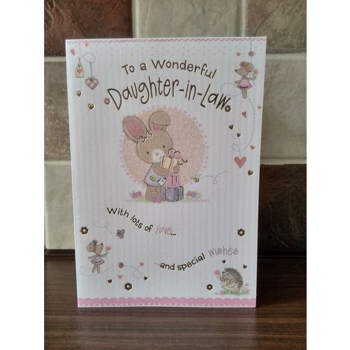 To a Wonderful Daughter-in-Law