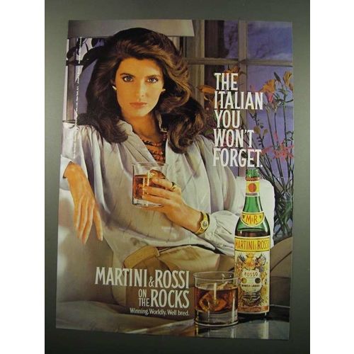1984 Martini & Rossi Vermouth Ad - You Won't Forget