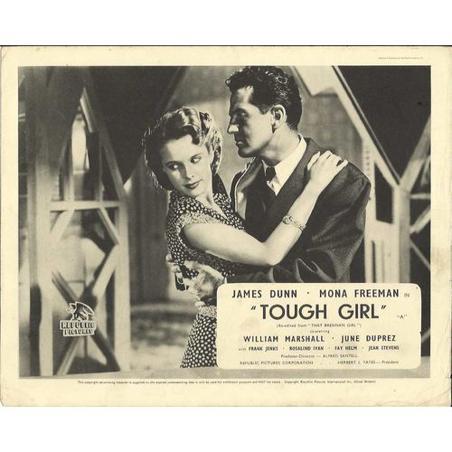 TOUGH GIRL ("That Brennan Girl") Mona Freeman F-O-H Stills (7)