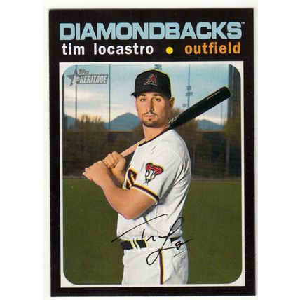 2020 Heritage High Number baseball card 598 Patrick Wisdom - Seattle Mariners